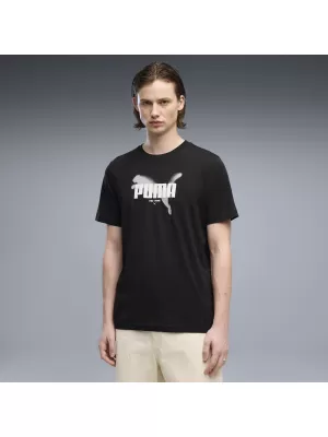 Muška majica kratkih rukava PUMA GRAPHICS TEE 69435501 PUMA CRNA