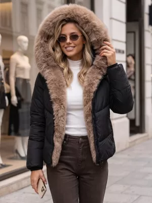 Ženska jakna DSTREET TY6103 CRNA