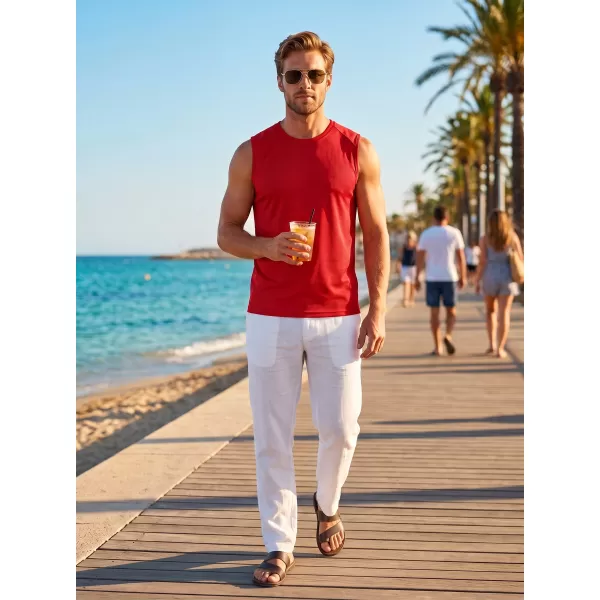  Muška sportska majica bez rukava MALFINI BREEZE 820 CRVENA 