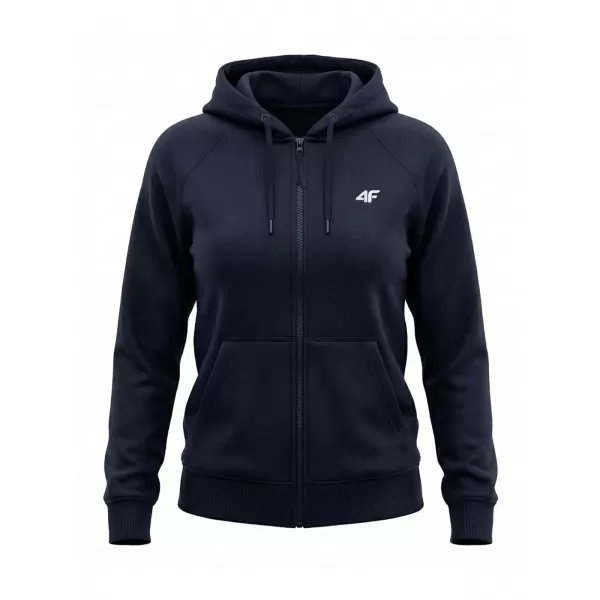  Ženski sweatshirt 4F WMM00TSWSF2535 NAVIKE 