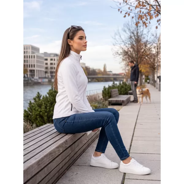  Ženska majica od flisa ALTISPORT ALW002852 BIJELA 