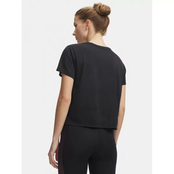  Ženska majica kratkih rukava UNDER ARMOUR VELOCITI SHORTSLEEVE 6009540-001 CRNA 