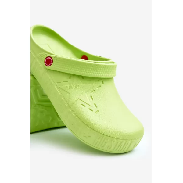  Muške papuče BIG STAR SHOES II175005 ZELENA 