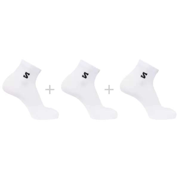  Čarape SALOMON EVERYDAY LITE QUARTER 3-PACK LC2911800 BIJELA 