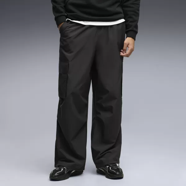  Muške hlače PUMA ESS EXTREME CARGO PANTS WOVEN OP 63676901 PUMA CRNA 