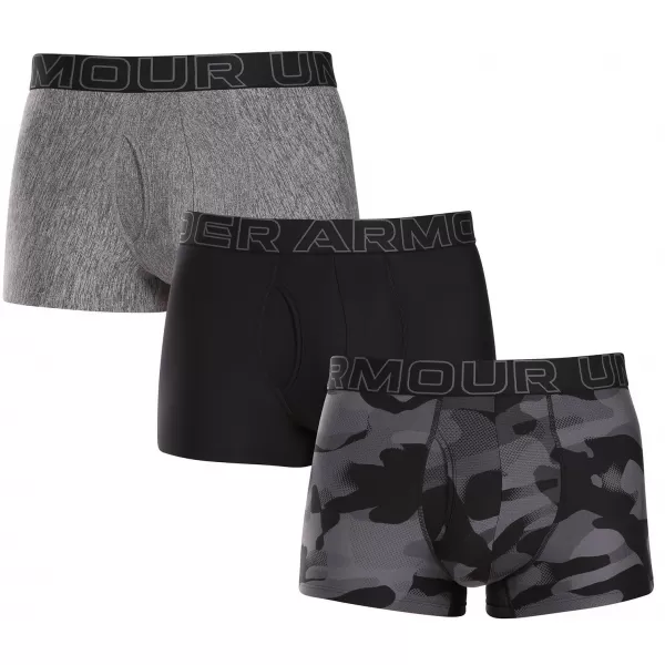  Muške bokserice UNDER ARMOUR M UA PERF TECH NOV 3IN - 3PK 1383883-001 CRNA 