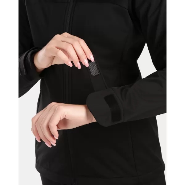  Ženska softshell jakna KILPI ONTAVIA-W 1L0113KI CRNA 
