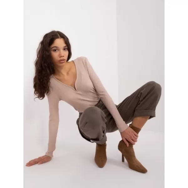  Ženska bluza BASIC FEEL GOOD RV-BZ-9206.20 BEŽ 