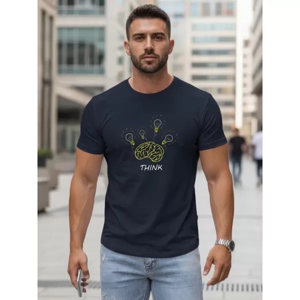  Muška majica kratkih rukava DSTREET NX0149R-NY TAMNOPLAVA 