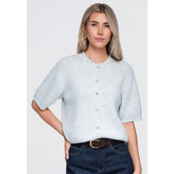  Ženska bluza OMBRE OW-TS-E0091 SIVA 
