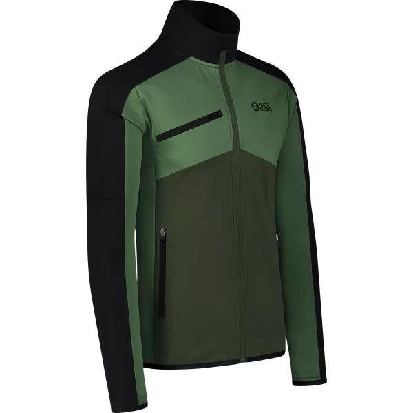  Muški powerfleece duks NORDBLANC CUSP NBSFM8334 ZELENA 