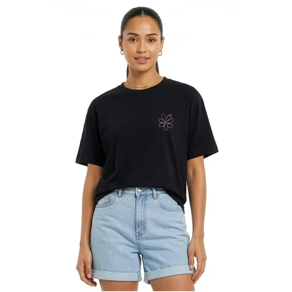  Ženska majica kratkih rukava URBAN CLASSICS TB8664 CRNA 