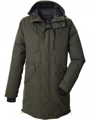Muška parka KILLTEC GW 65 ZELENA