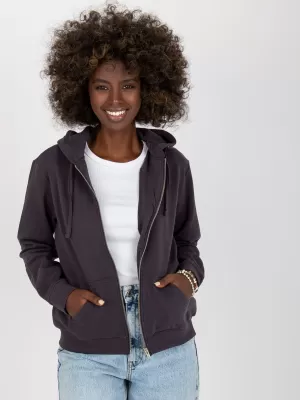 Ženski sweatshirt BASIC FEEL GOOD B-002.10 GRAFIT