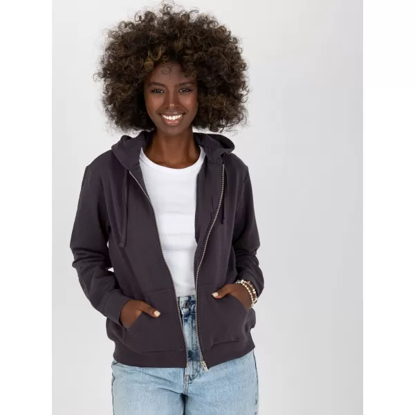  Ženski sweatshirt BASIC FEEL GOOD B-002.10 GRAFIT 