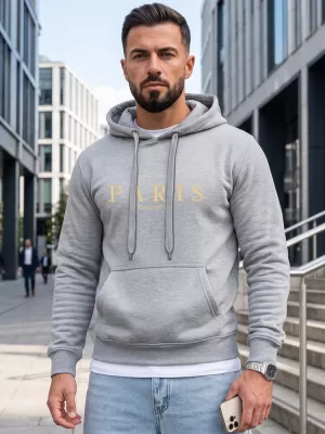 Muški sweatshirt DSTREET NX5147BX-02-09 SVIJETLOSIVA