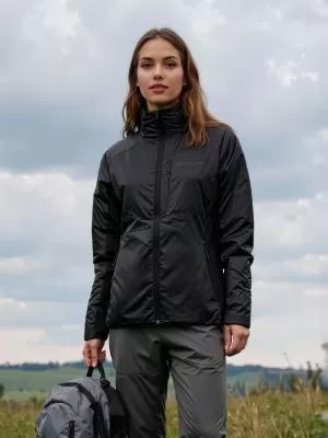 Ženska ultralagana jakna ALPINE PRO GEREDA CRNA