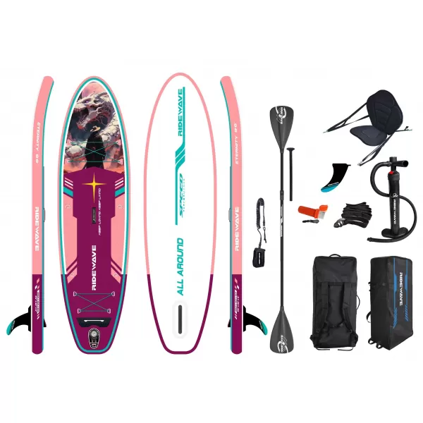  Daska za veslanje RIDEWAVE BLAZEBRAND 9'6'' COMBO NEODREĐENO 