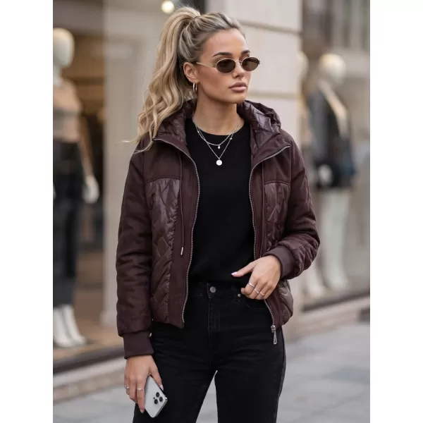  Ženska jakna DSTREET TY6094 TAMNOCRVENA 
