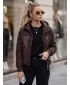 Ženska jakna DSTREET TY6094 TAMNOCRVENA