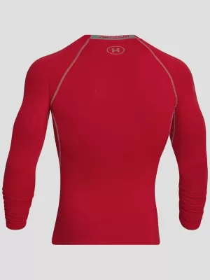 Muška kompresijska majica UNDER ARMOUR HG LS 1257471-600 CRVENA