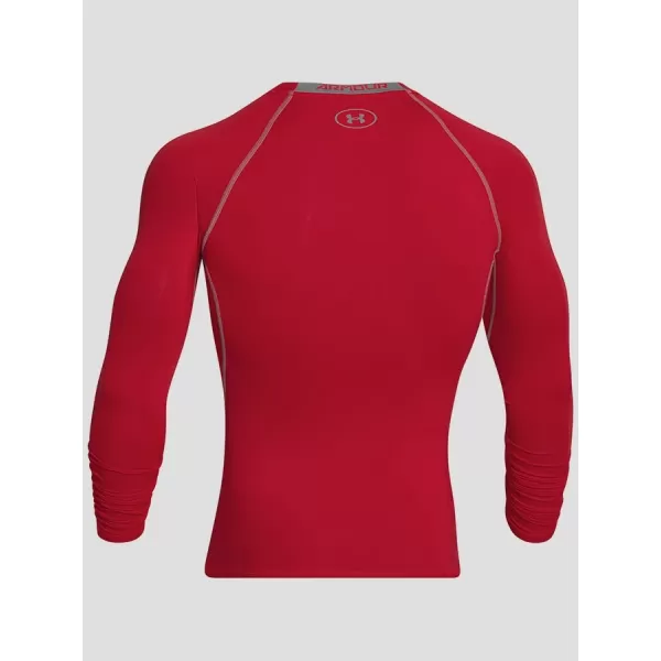  Muška kompresijska majica UNDER ARMOUR HG LS 1257471-600 CRVENA 