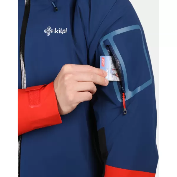  Muška hardshell jakna KILPI MAMBA-M 1M0101KI TAMNOPLAVA 