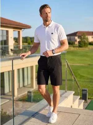 Muške kratke hlače ALTISPORT ATS SHORT CLASSIC-FIT 9 CRNA