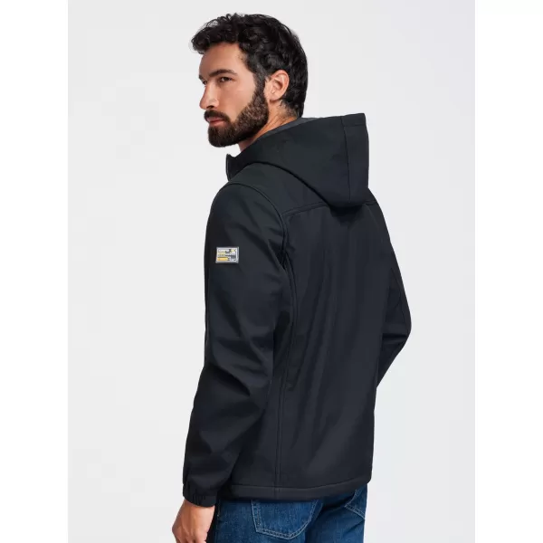  Muška softshell jakna OMBRE OM-JANP-0292 CRNA 