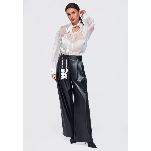  Ženska bluza OMBRE OW-TS-E0086 BIJELA 