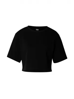 Ženska majica kratkih rukava URBAN CLASSICS TB8288 CRNA