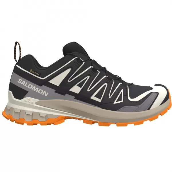  Muške cipele SALOMON XA PRO 3D V9 GORE-TEX L47881900 CRNI/LED OD VANILIJE/KURKUMA 