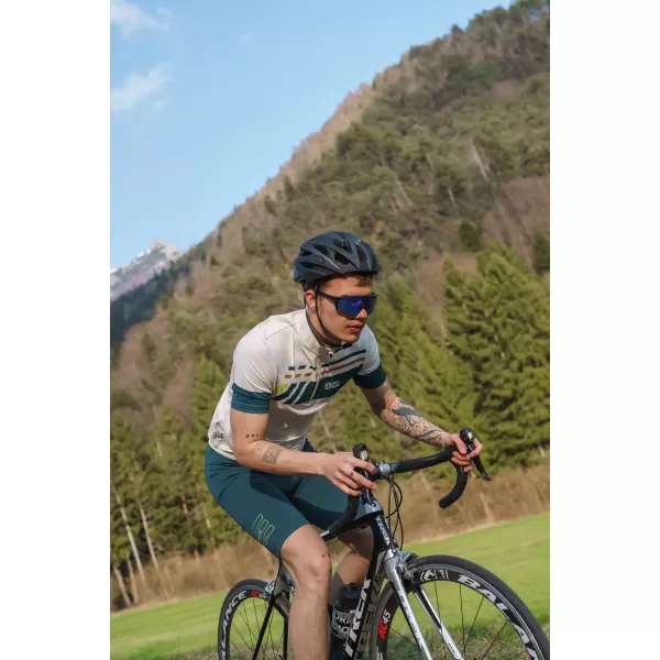  Muške biciklističke hlače NORDBLANC LEADING NBSPM8082 ZELENA 