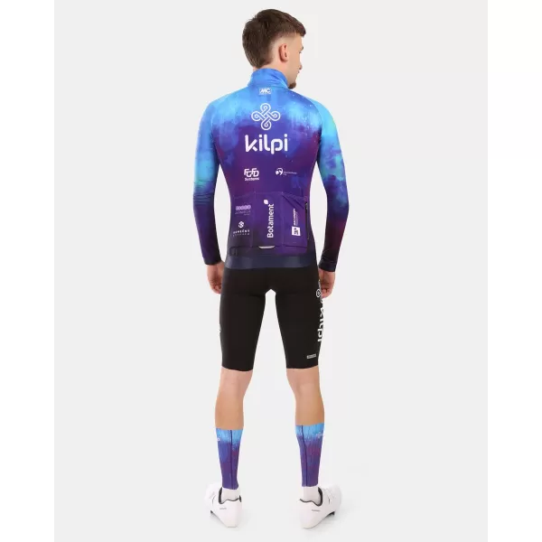  Muški biciklistički dres KILPI VULCANO-M BLU PLAVA 
