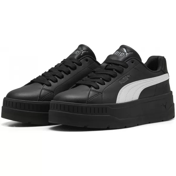  Ženske cipele PUMA KARMEN CLASSIC 40718704 PUMA CRNA/PUMA BIJELA/JAKO SIVA 