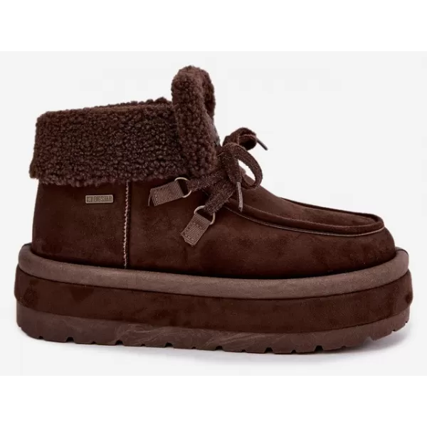  Ženske cipele BIG STAR SHOES UU274214 SMEĐE/BEŽ SJENE 