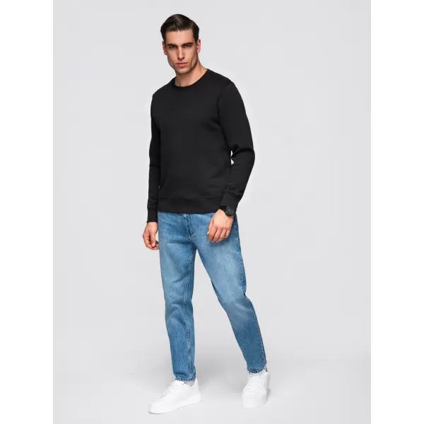 Muški sweatshirt OMBRE OM-SSBN-0271 CRNA 
