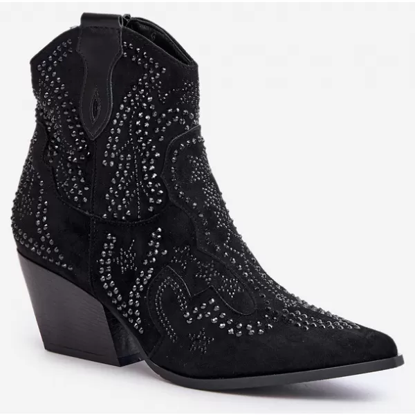  Ženske cipele na petu BOTO 9676A CRNA 