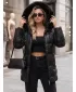 Ženska jakna DSTREET TY5755 CRNA