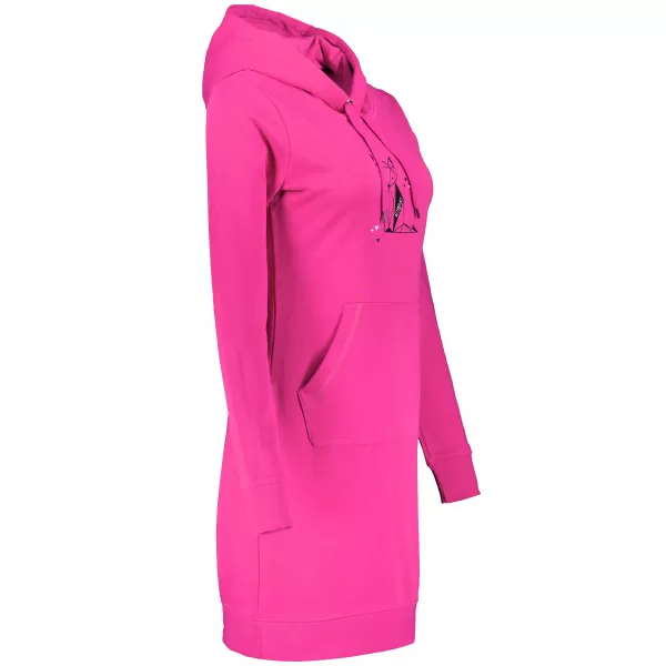  Ženska produžena majica ALTISPORT ALW091419 MAGENTA 