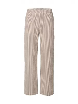 Muške hlače URBAN CLASSICS TB8418-22409 SMEĐA MOKA/BIJELA