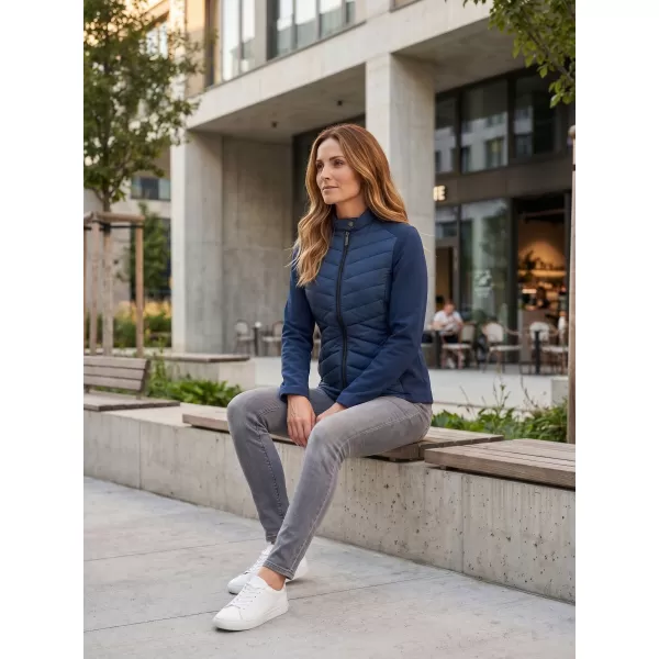  Ženska hibridna jakna MALFINI PREMIUM CROSS 556 TAMNOPLAVA 