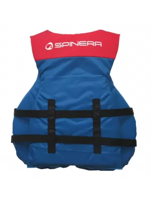 Prsluk za plivanje SPINERA Universal Nylon 2 PLAVO/CRVENO