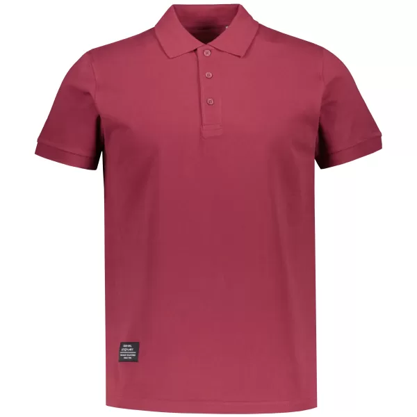  Muška majica s kragnom ALTISPORT NP/ALMST90601 TAMNOCRVENA 