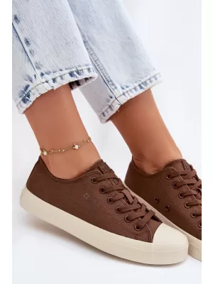 Ženske tenisice BIG STAR SHOES TT274123 SMEĐA/BEŽ
