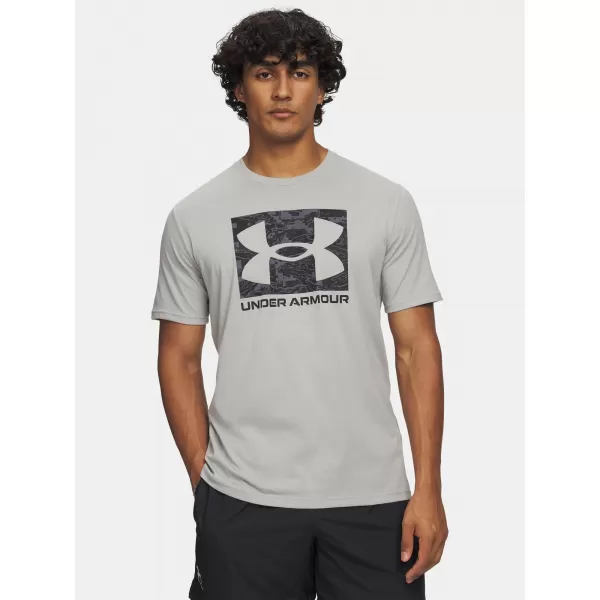  Muška majica kratkih rukava UNDER ARMOUR UA ABC CAMO BOXED LOGO SS 1361673-069 SIVA 