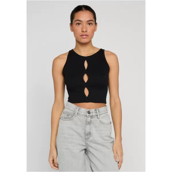  Ženska majica bez rukava URBAN CLASSICS TB8173S-00007 CRNA 