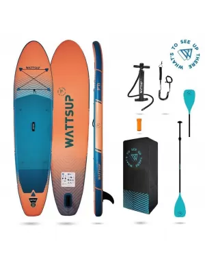Daska za veslanje WATTSUP F11 Minicombo ORANGE NEODREĐEN