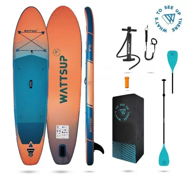  Daska za veslanje WATTSUP F11 Minicombo ORANGE NEODREĐEN 