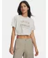 Ženska majica kratkih rukava UNDER ARMOUR BUNGEE HEM TEE 6010950-110 BIJELA